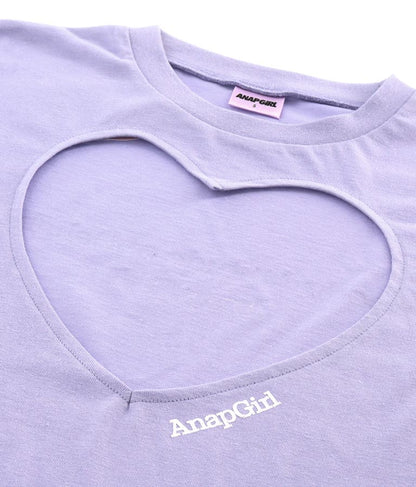 ハートアキ Tシャツ × ロゴ キャミソール SET 918-7493