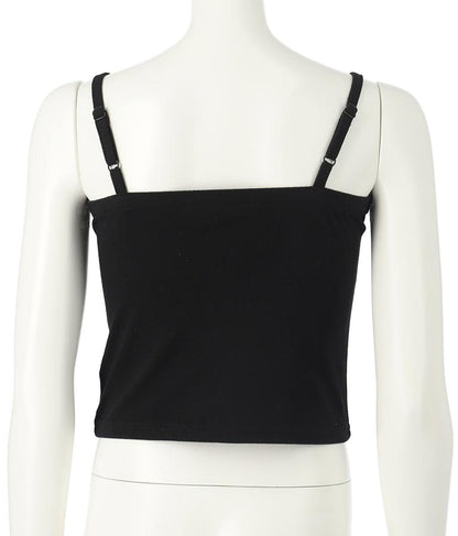 ハートアキ Tシャツ × ロゴ キャミソール SET 918-7493