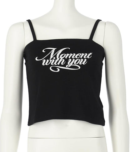 ハートアキ Tシャツ × ロゴ キャミソール SET 918-7493