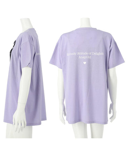 ハートアキ Tシャツ × ロゴ キャミソール SET 918-7493