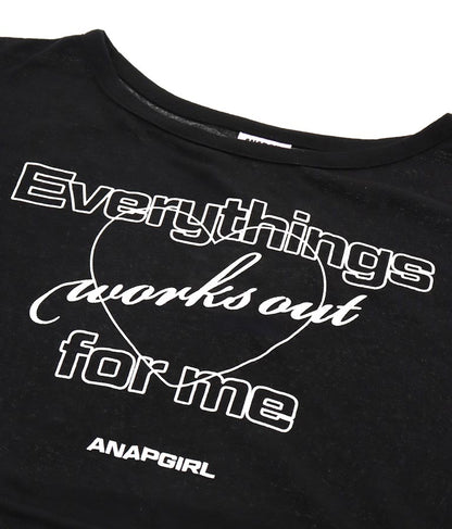 シアー トップス × ロゴ 柄 タンク ワンピース SET 918-7498