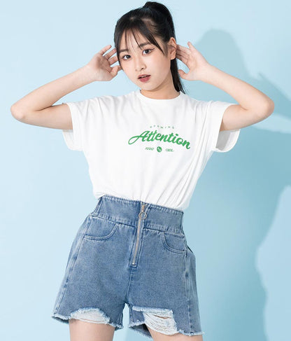 タイダイ シアー カーデ × Tシャツ セット 918-7370