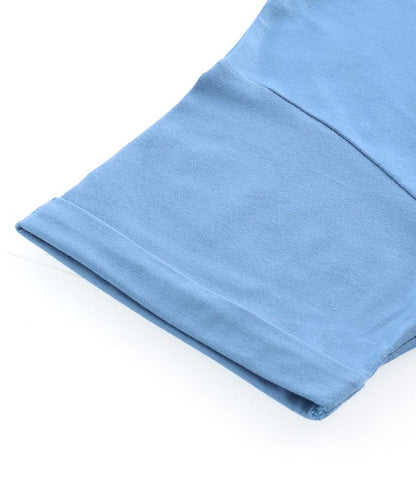 サイド リボン ホログラム プリント Tシャツ 913-7371