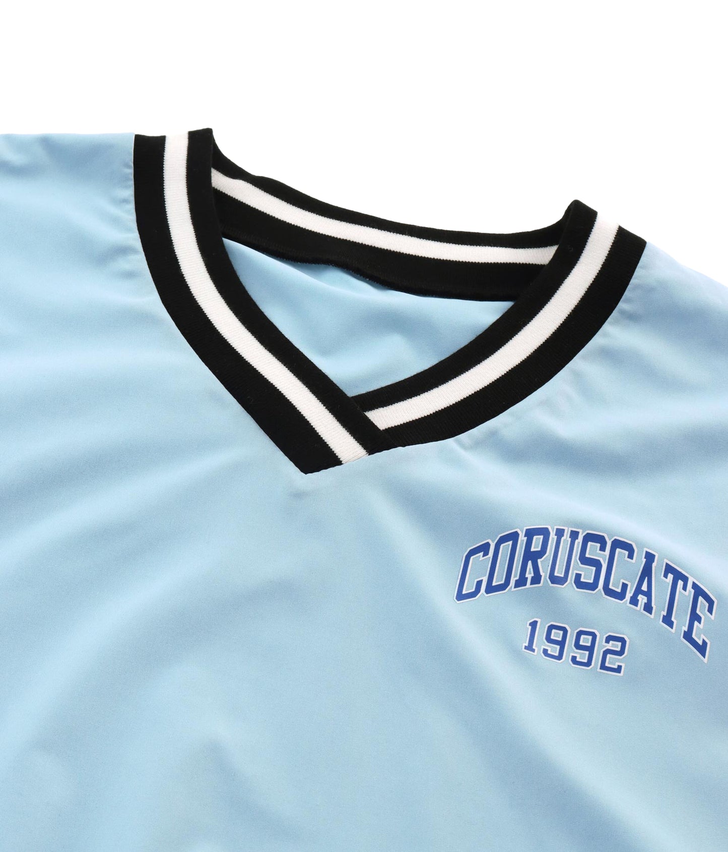 Vネック ライン リブ プルオーバー 793-9144