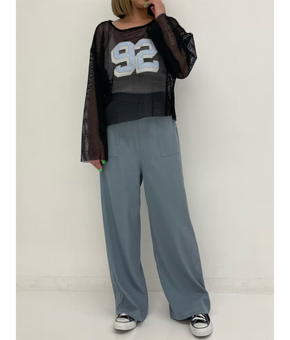 メッシュ ナンバリング トップス 793-9164