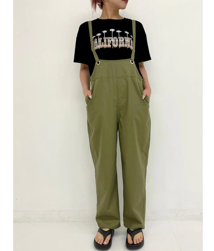 ハイウエスト サスペンダー サロペット パンツ 857-5805