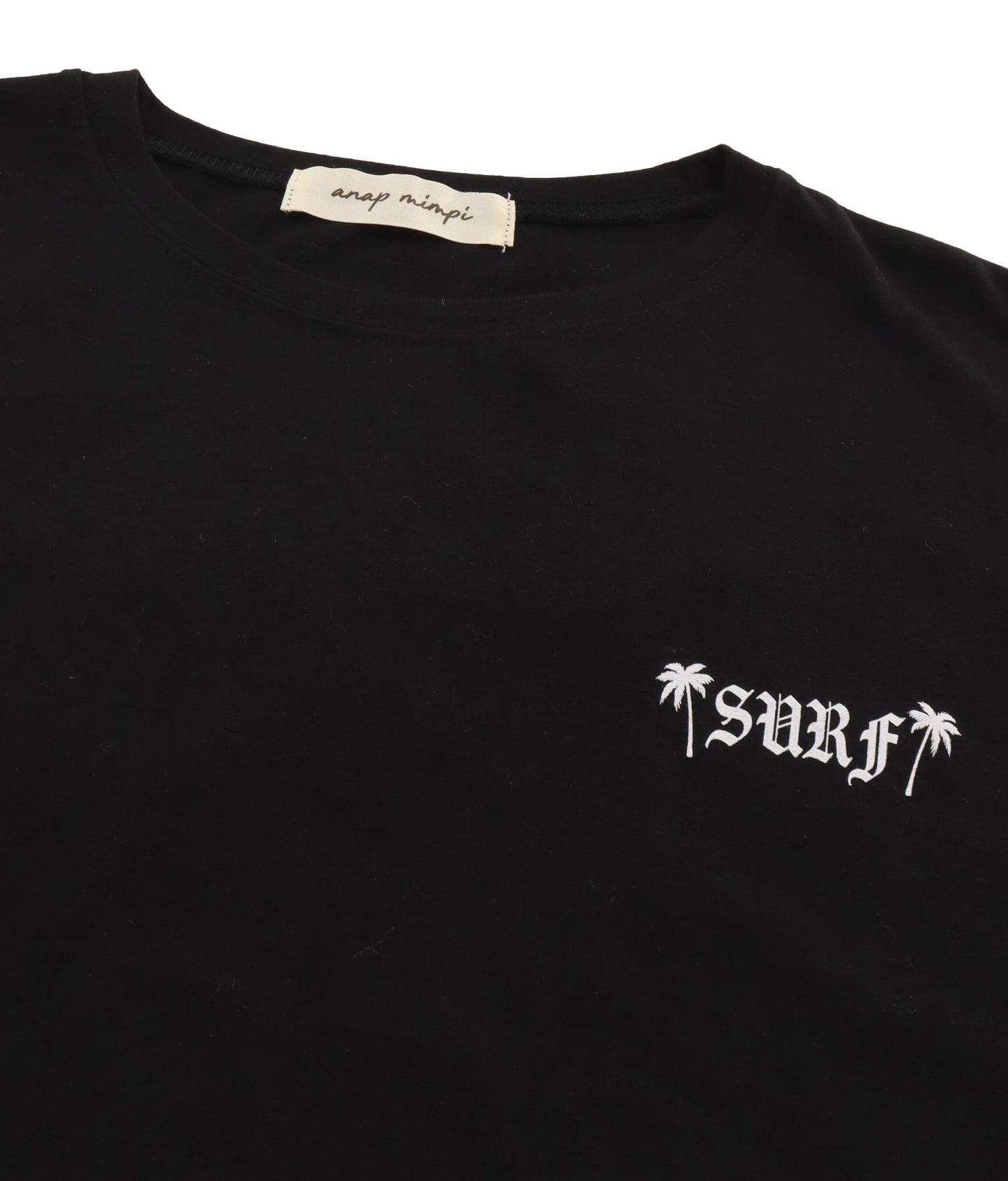 パームツリー チェッカーデザイン ビッグ 半袖 Tシャツ 853-5866