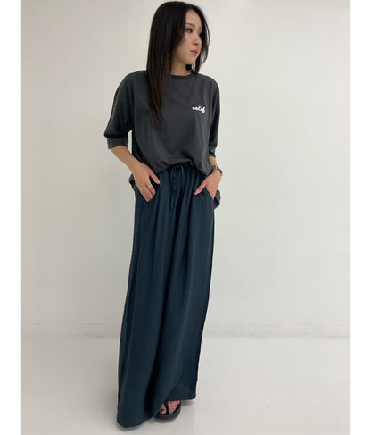 リラックス ユッタリ ワイド パンツ 812-6770