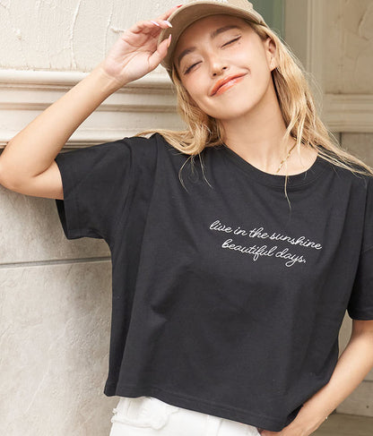 メッセージ 刺繍 Tシャツ 853-5864