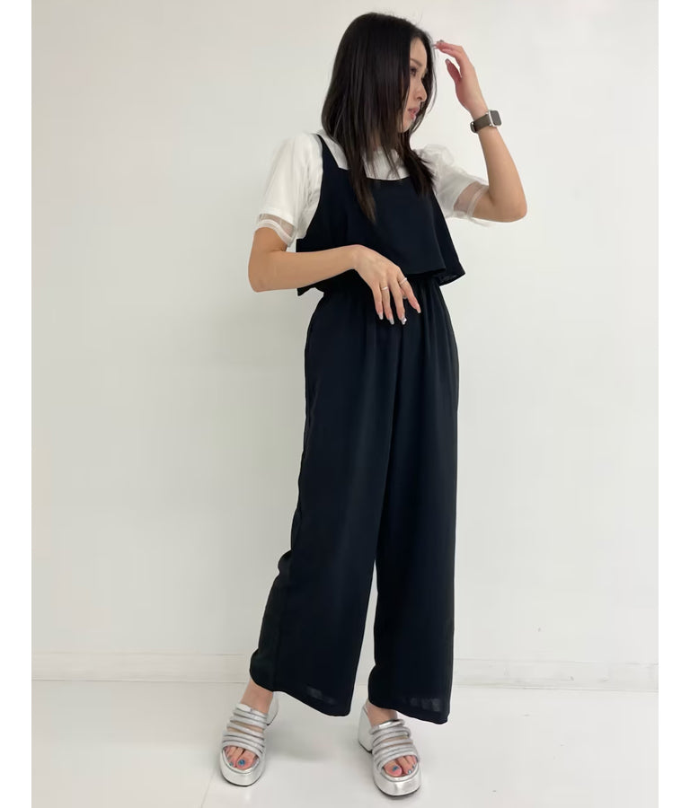 チュール × テレコ リブ Tシャツ セット 793-9170