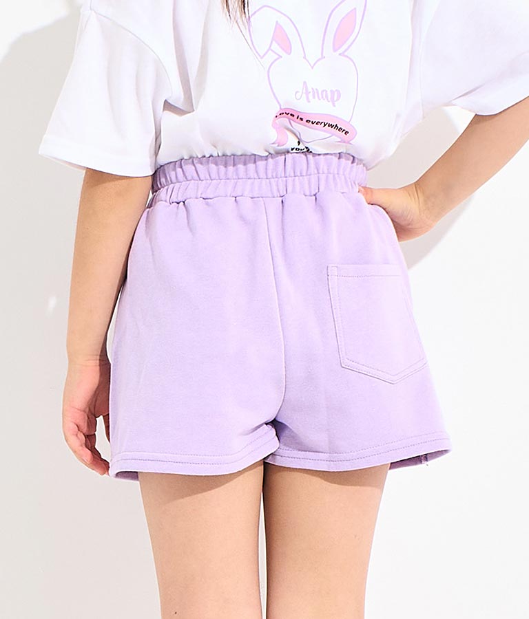 ミニ 裏毛 デザイン スカパン 421-3322