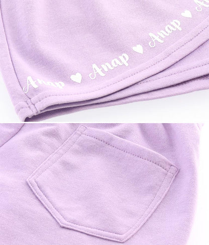 ミニ 裏毛 デザイン スカパン 421-3322