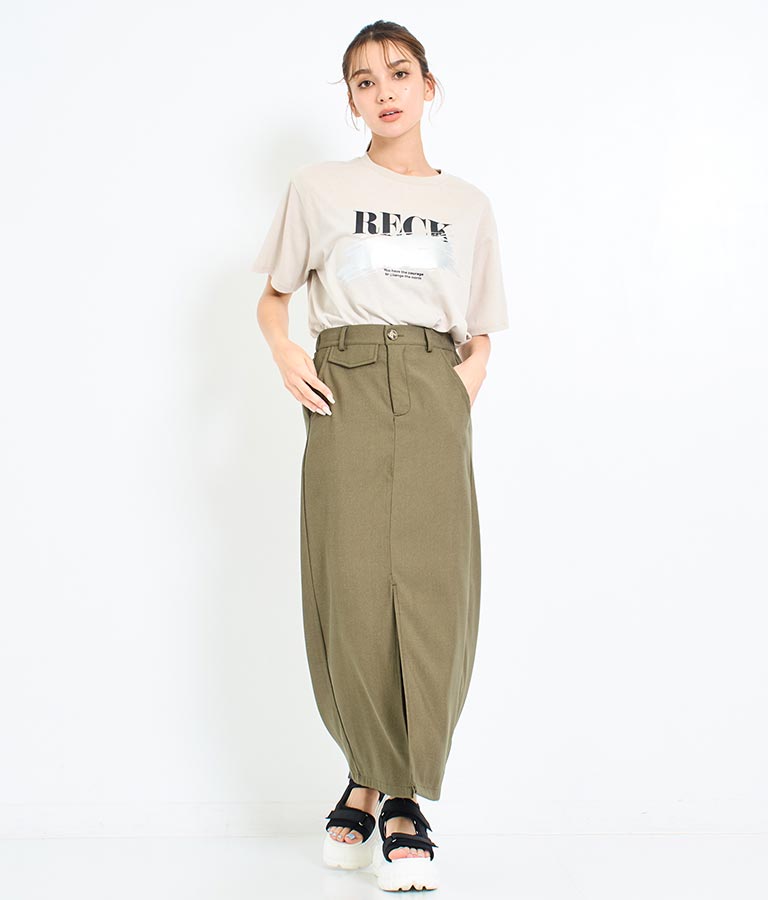 箔ペイント プリント Tシャツ 793-9171