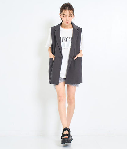 箔ペイント プリント Tシャツ 793-9171