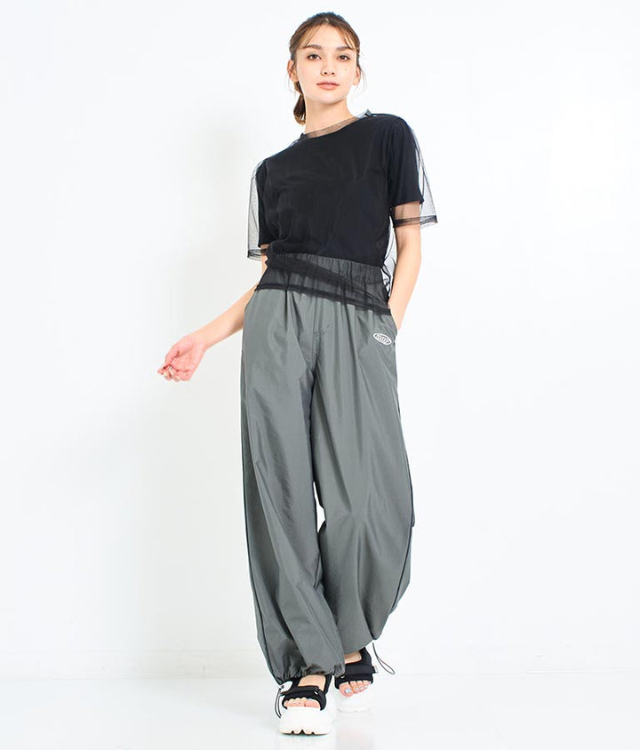 チュール × テレコ リブ Tシャツ セット 793-9170