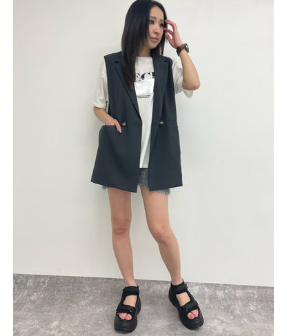 箔ペイント プリント Tシャツ 793-9171