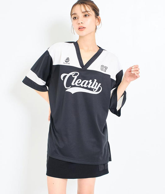 ユニフォーム オーバーサイズ Tシャツ 793-9163
