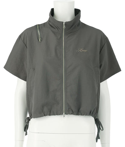 【ティーンズライン】肩 ジップ 付 ナイロン ブルゾン （M､Lサイズ展開） 【セットアップ着用可】 915-7538