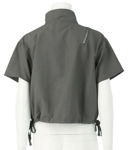 【ティーンズライン】肩 ジップ 付 ナイロン ブルゾン （M､Lサイズ展開） 【セットアップ着用可】 915-7538