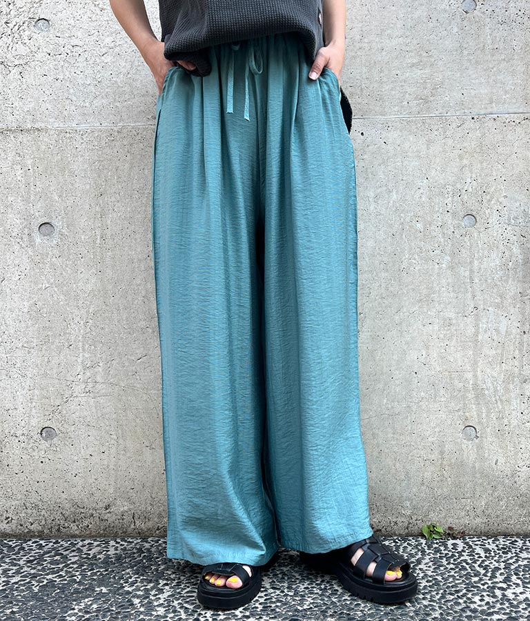 リラックス ユッタリ ワイド パンツ 812-6770