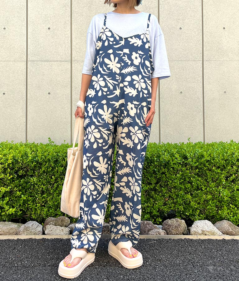 ALOHA HONOLULU プリント ビッグ Tシャツ 853-5860