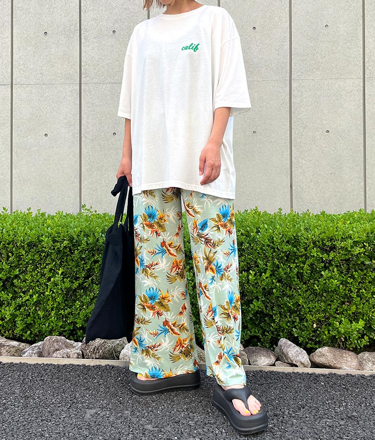 BUS フォトプリント ビッグ Tシャツ 853-5859