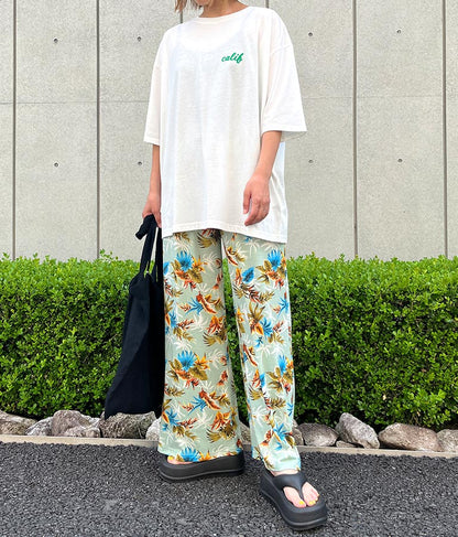 BUS フォトプリント ビッグ Tシャツ 853-5859