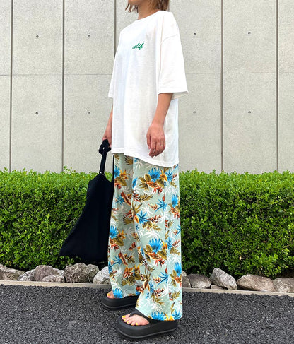 BUS フォトプリント ビッグ Tシャツ 853-5859