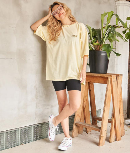 BUS フォトプリント ビッグ Tシャツ 853-5859