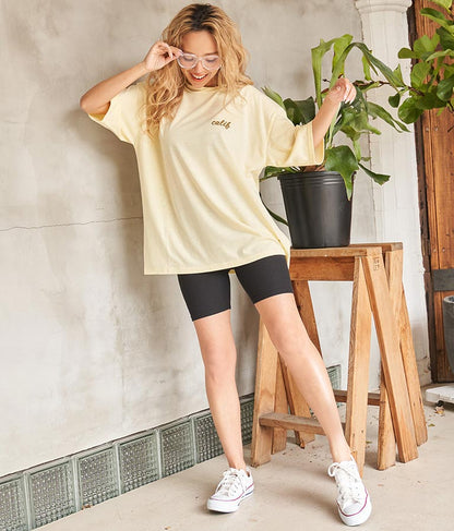 BUS フォトプリント ビッグ Tシャツ 853-5859