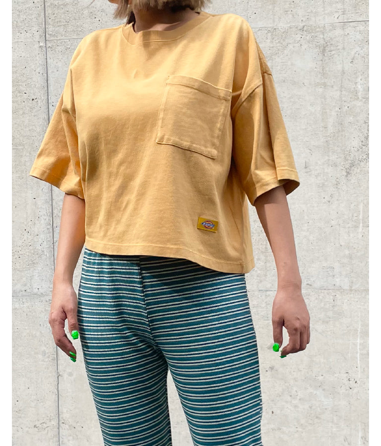 別注 DICKIES ピグメント 染め 片 ポケット Tシャツ 793-9079