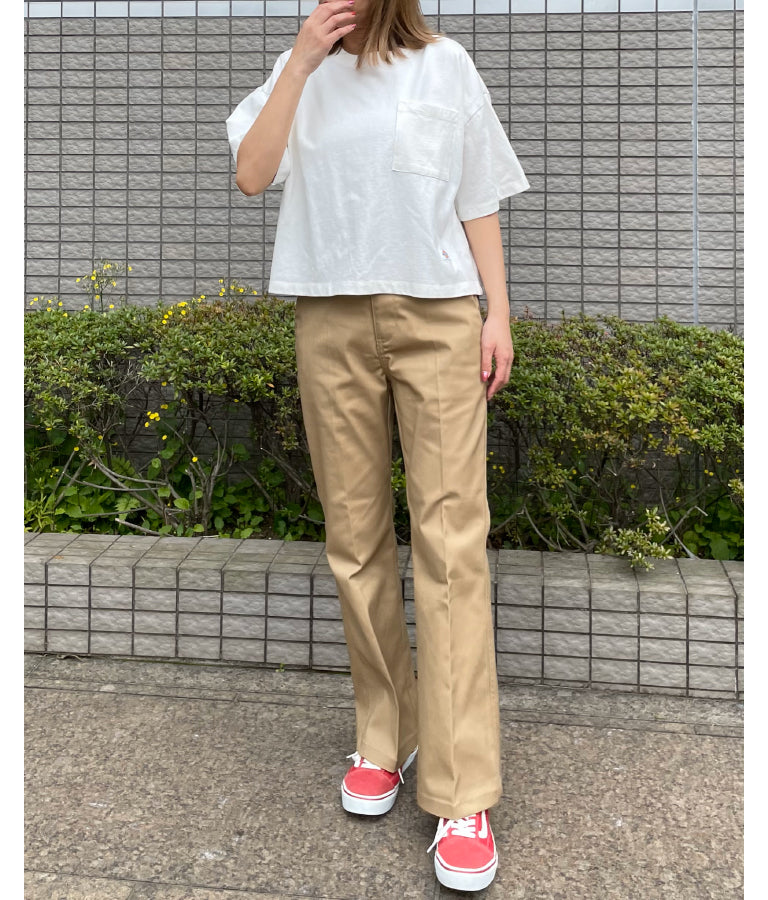 別注 DICKIES ピグメント 染め 片 ポケット Tシャツ 793-9079