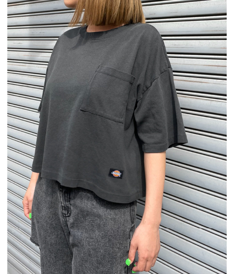 別注 DICKIES ピグメント 染め 片 ポケット Tシャツ 793-9079