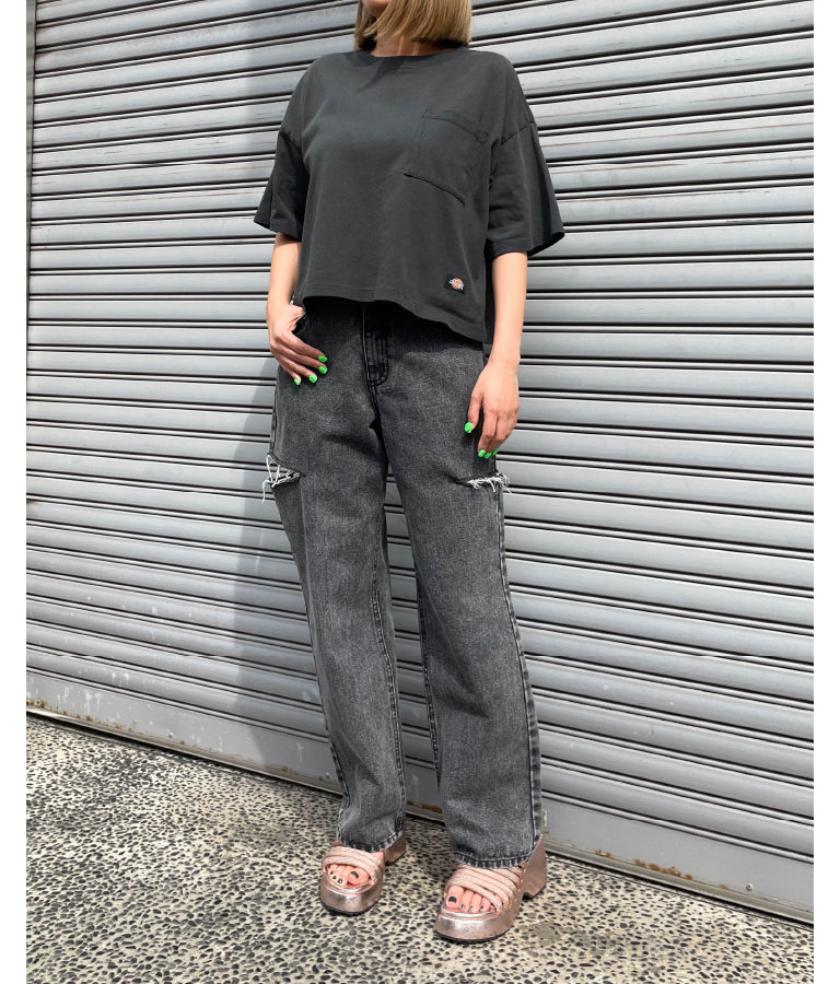 別注 DICKIES ピグメント 染め 片 ポケット Tシャツ 793-9079