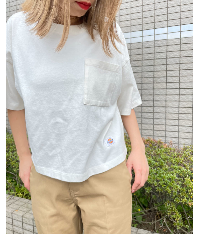 別注 DICKIES ピグメント 染め 片 ポケット Tシャツ 793-9079