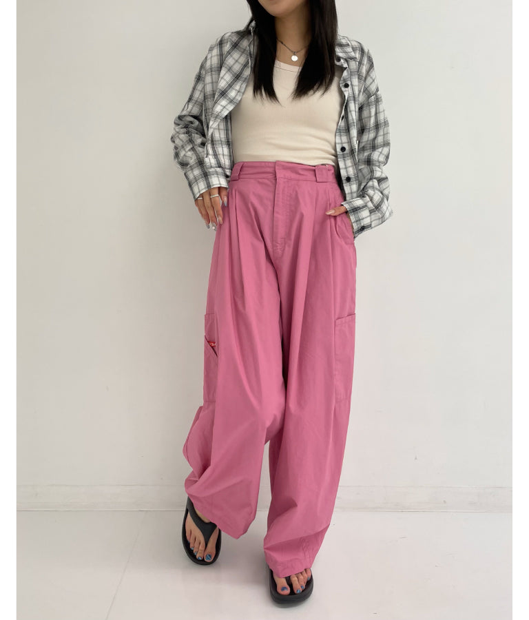 DICKIES コットン ダンプ サイド ポケット バルーン パンツ 792-9080