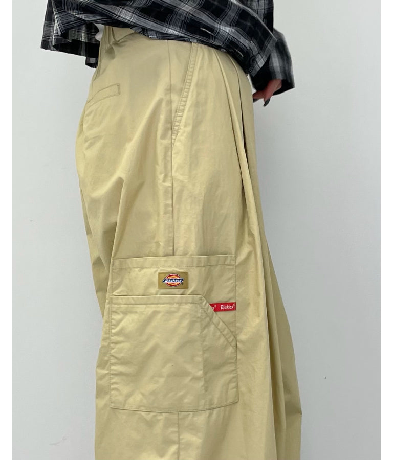 DICKIES コットン ダンプ サイド ポケット バルーン パンツ 792-9080