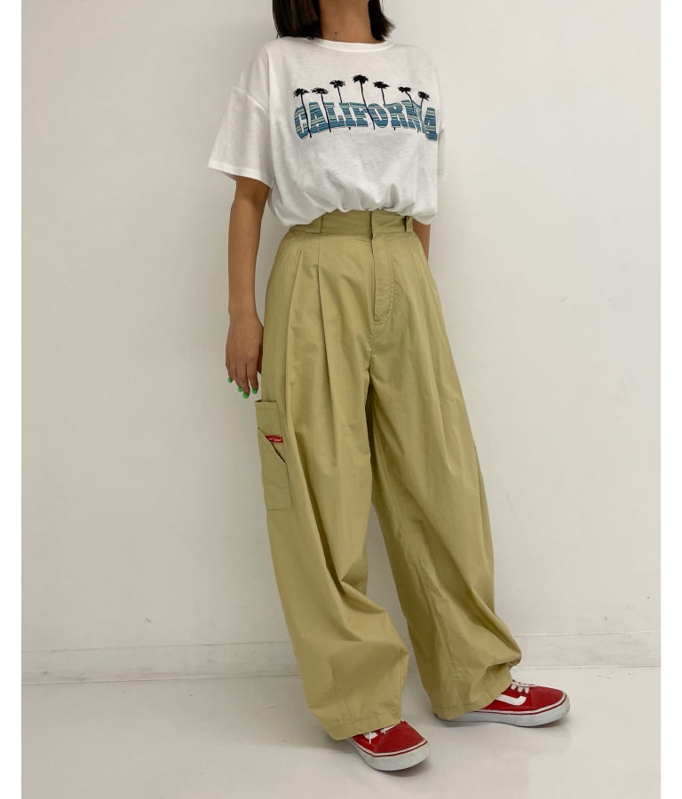 DICKIES コットン ダンプ サイド ポケット バルーン パンツ 792-9080