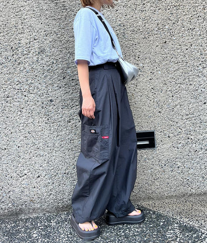 DICKIES コットン ダンプ サイド ポケット バルーン パンツ 792-9080