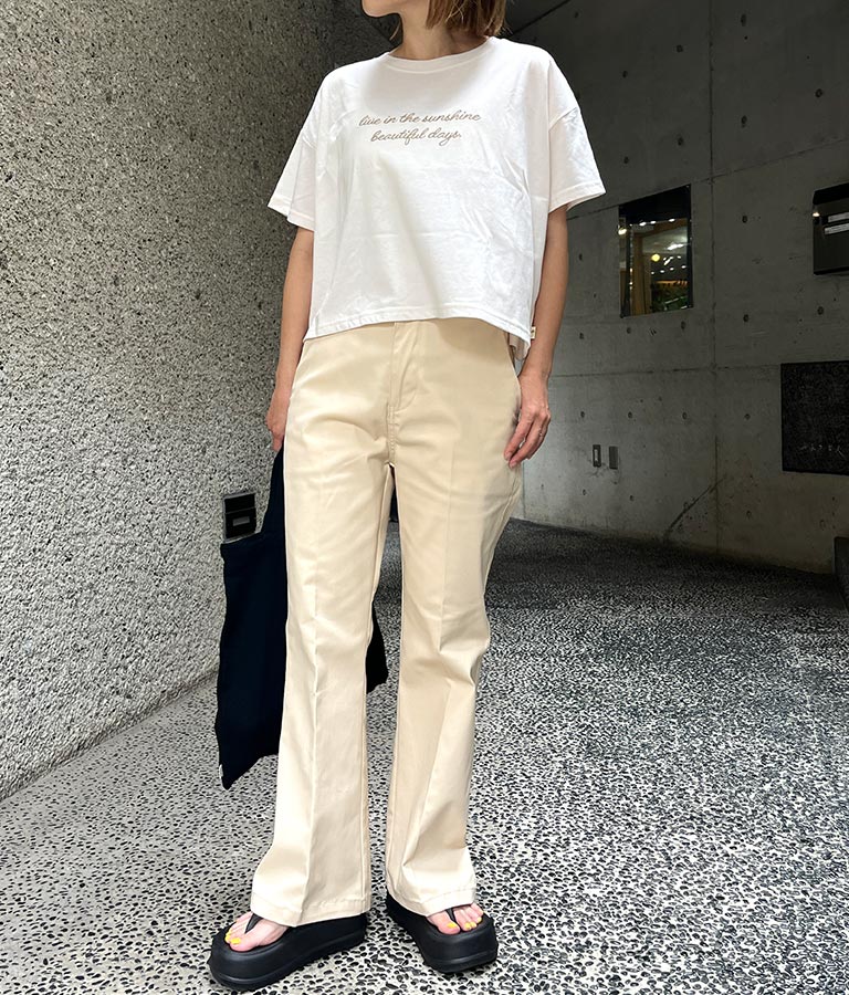 DICKIES ストレッチ ツイル フレア パンツ 792-9089