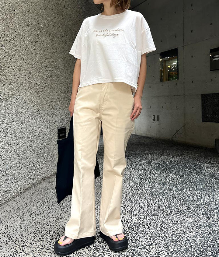 DICKIES ストレッチ ツイル フレア パンツ 792-9089