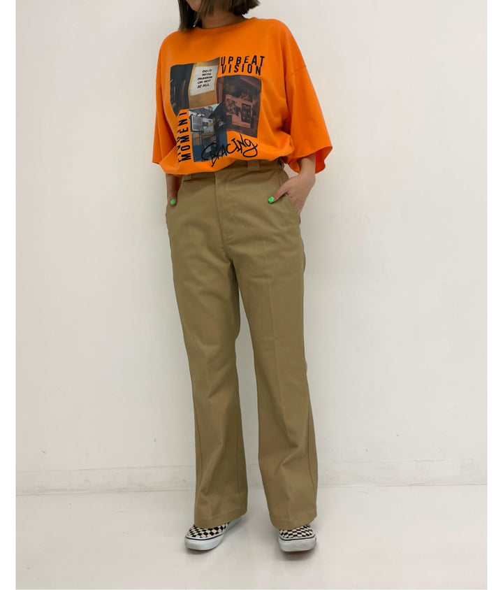 DICKIES ストレッチ ツイル フレア パンツ 792-9089