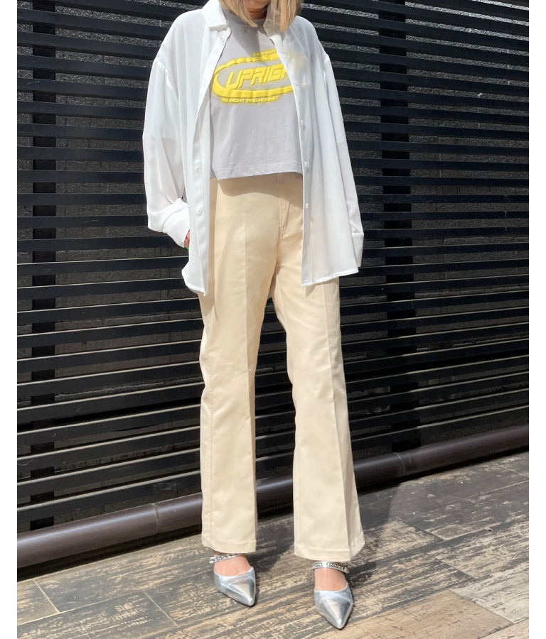 DICKIES ストレッチ ツイル フレア パンツ 792-9089
