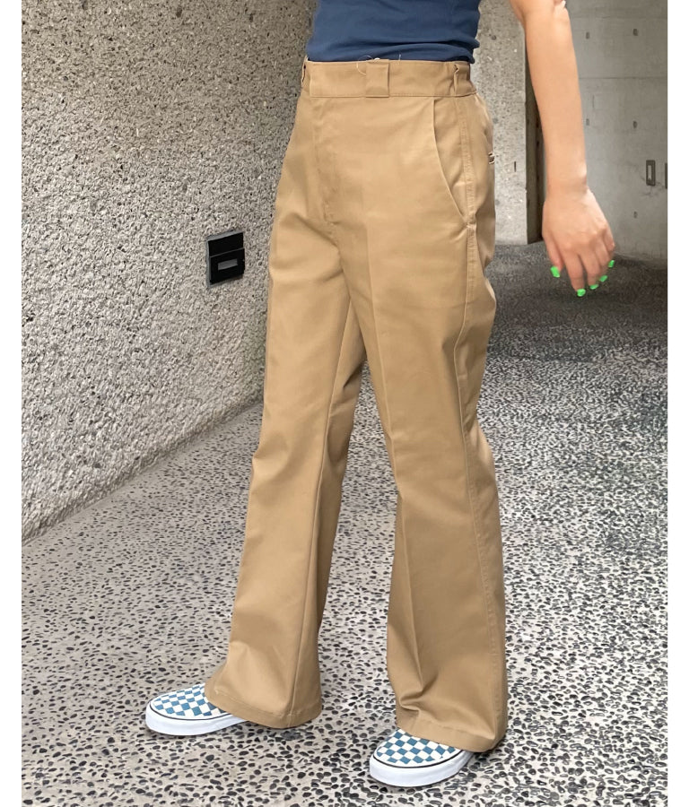 DICKIES ストレッチ ツイル フレア パンツ 792-9089