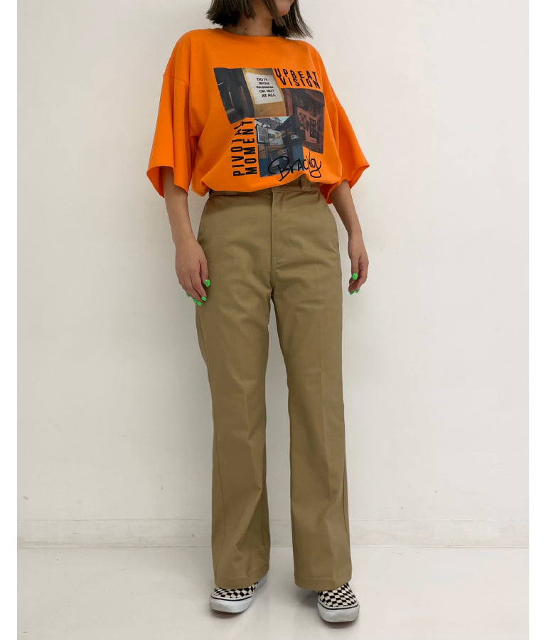 DICKIES ストレッチ ツイル フレア パンツ 792-9089