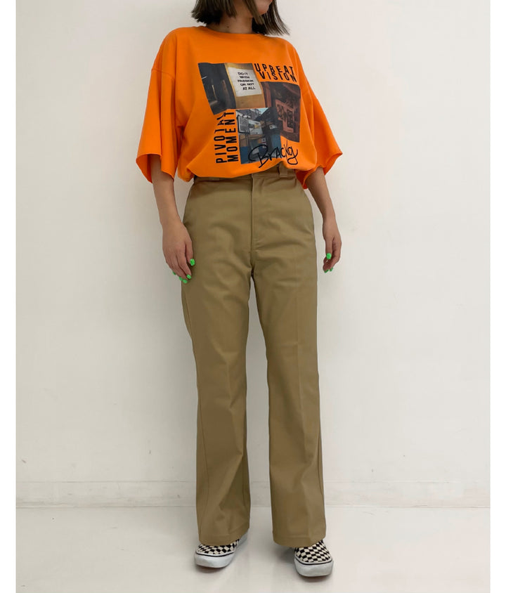 DICKIES ストレッチ ツイル フレア パンツ 792-9089
