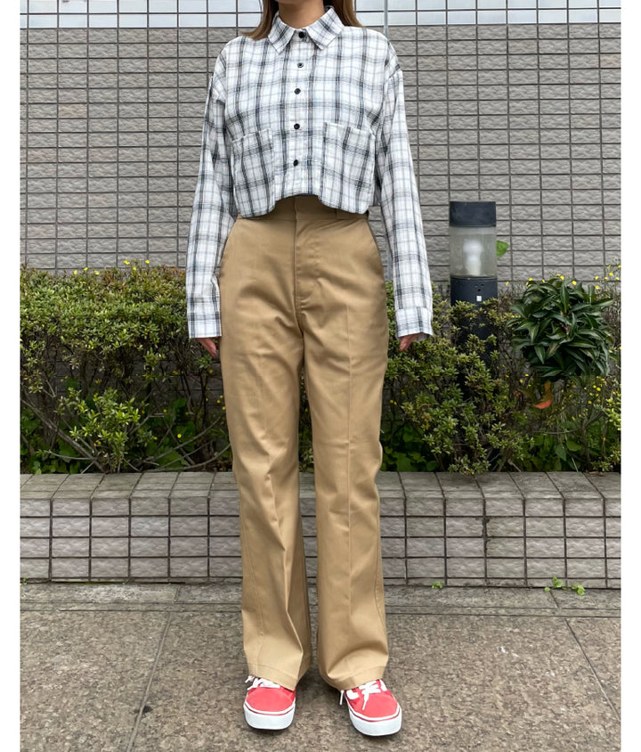 DICKIES ストレッチ ツイル フレア パンツ 792-9089