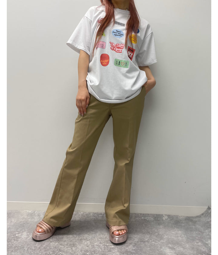 DICKIES ストレッチ ツイル フレア パンツ 792-9089