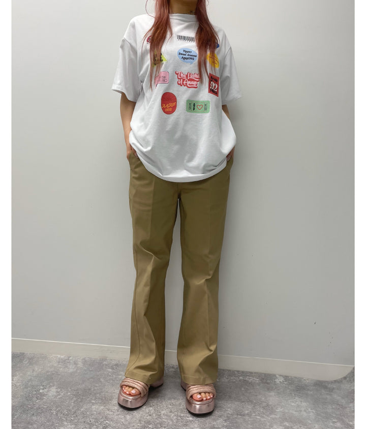 DICKIES ストレッチ ツイル フレア パンツ 792-9089