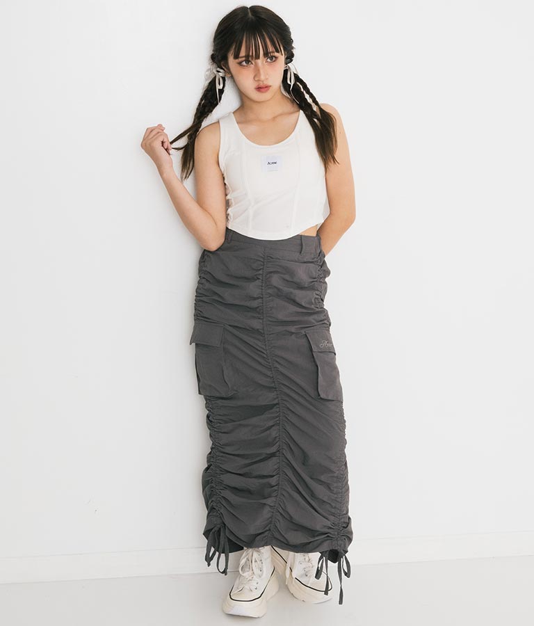【ティーンズライン】カップ付 コルセット ビスチェ （M､Lサイズ展開） 913-7542